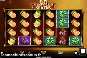 40 Super Blazing Sevens