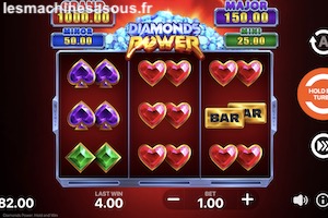 Diamonds Power: Hold & Win
