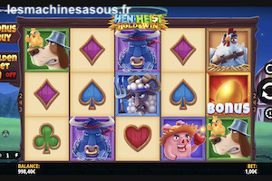 Hen Heist: Hold & Win