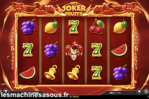 Hot Joker Fruits