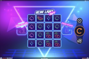 Neon Light Fruits