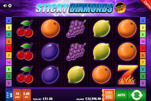 Sticky Diamonds Red Hot Firepot